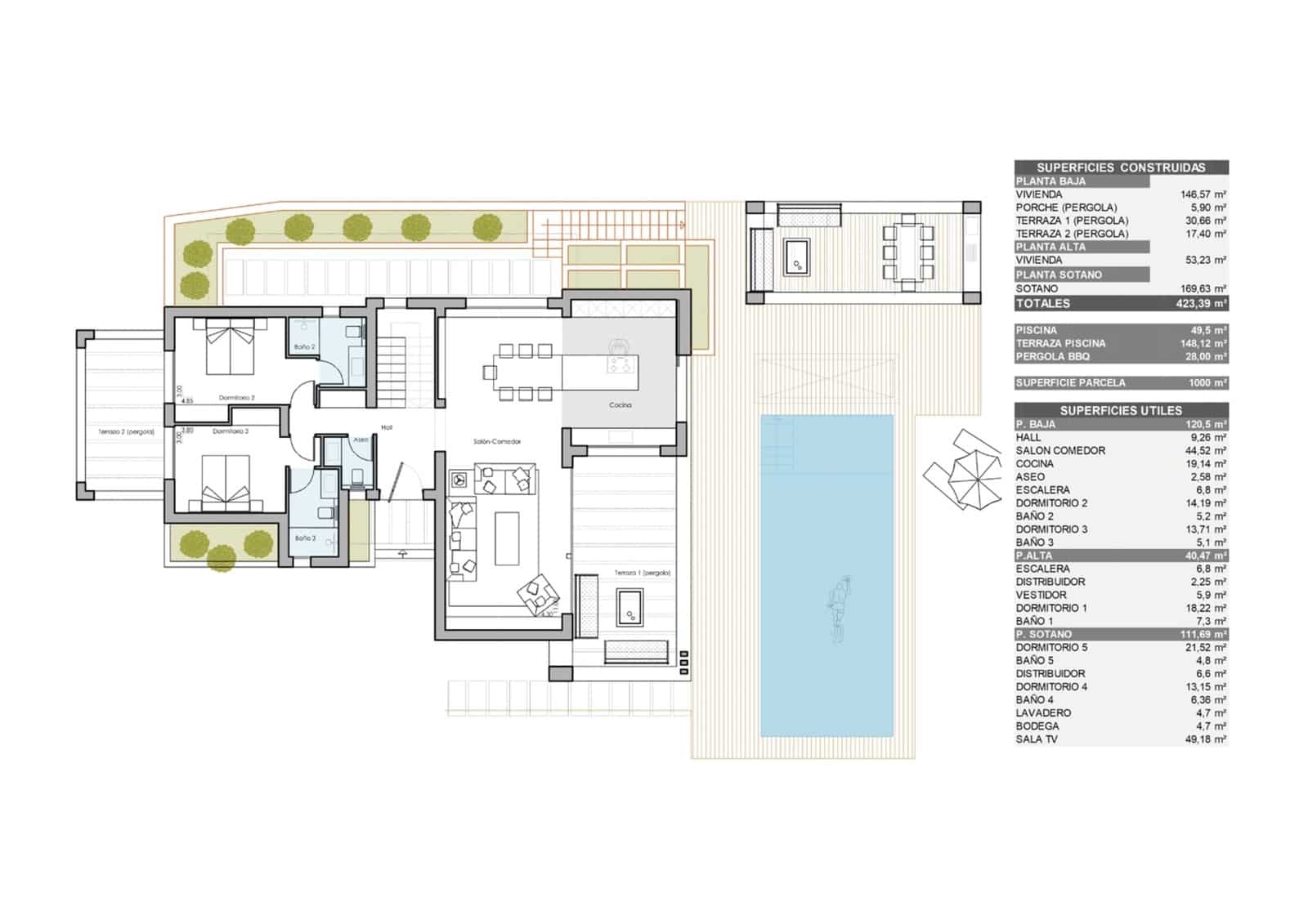 5 slaapkamer Villa te koop in Javea / Xabia met zwembad garage - € 2.200.000 (Ref: 9025263)