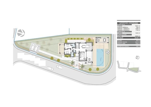 5 makuuhuone Huvila myytävänä paikassa Javea / Xàbia mukana uima-altaan 
autotalli - 2 200 000 € (Ref: 9025263)