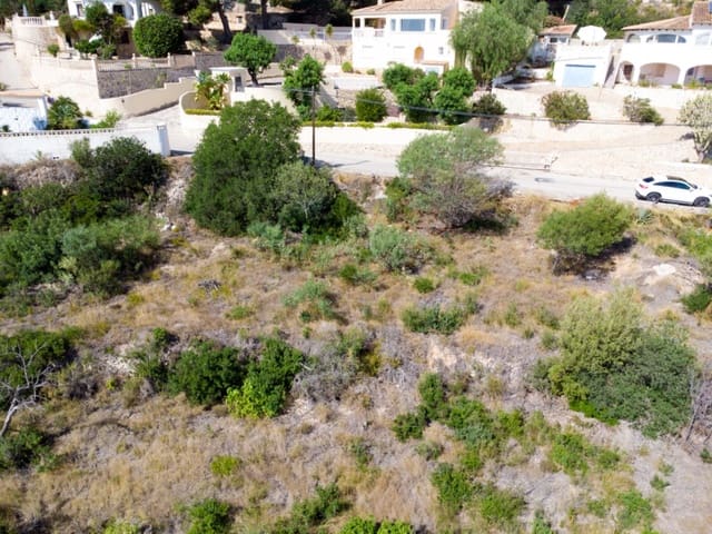 Byggegrund til salg i Moraira, Teulada-Moraira - € 650.000 (Ref: 9306728)