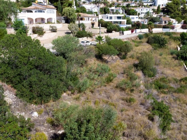 Byggegrund til salg i Moraira, Teulada-Moraira - € 650.000 (Ref: 9306728)