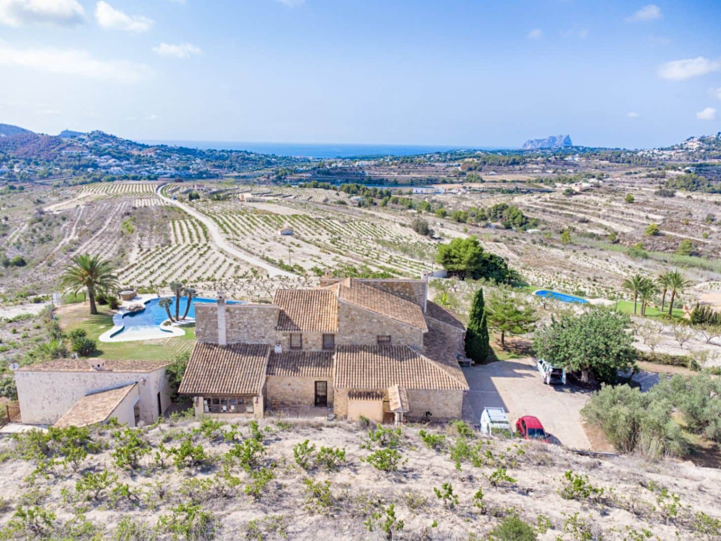 4 chambre Finca/Maison de Campagne à vendre à Moraira avec piscine garage - 4 200 000 € (Ref: 9345789)