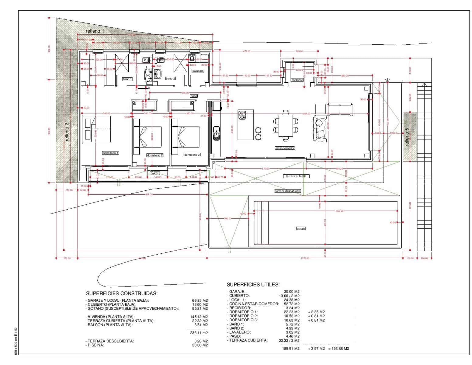 3 slaapkamer Villa te koop in Pedreguer met zwembad garage - € 728.000 (Ref: 9369023)