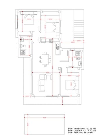 3 soveværelse Villa til salg i Pedreguer med swimmingpool garage - € 529.000 (Ref: 9398901)