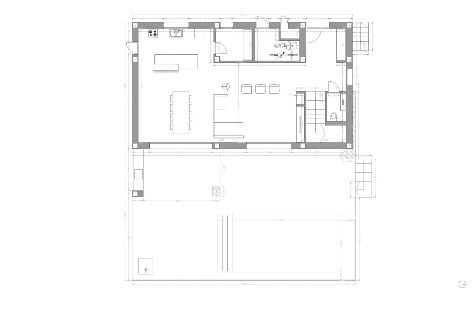 3 chambre Villa/Maison à vendre à Alcalali / Alcanali avec piscine garage - 765 000 € (Ref: 9435184)