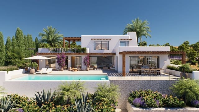 4 makuuhuone Huvila myytävänä paikassa Benissa mukana uima-altaan 
autotalli - 2 895 000 € (Ref: 9635349)