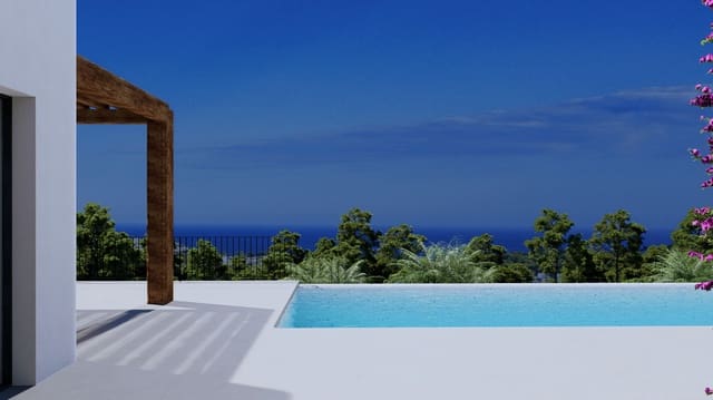 4 makuuhuone Huvila myytävänä paikassa Benissa mukana uima-altaan 
autotalli - 2 895 000 € (Ref: 9635349)