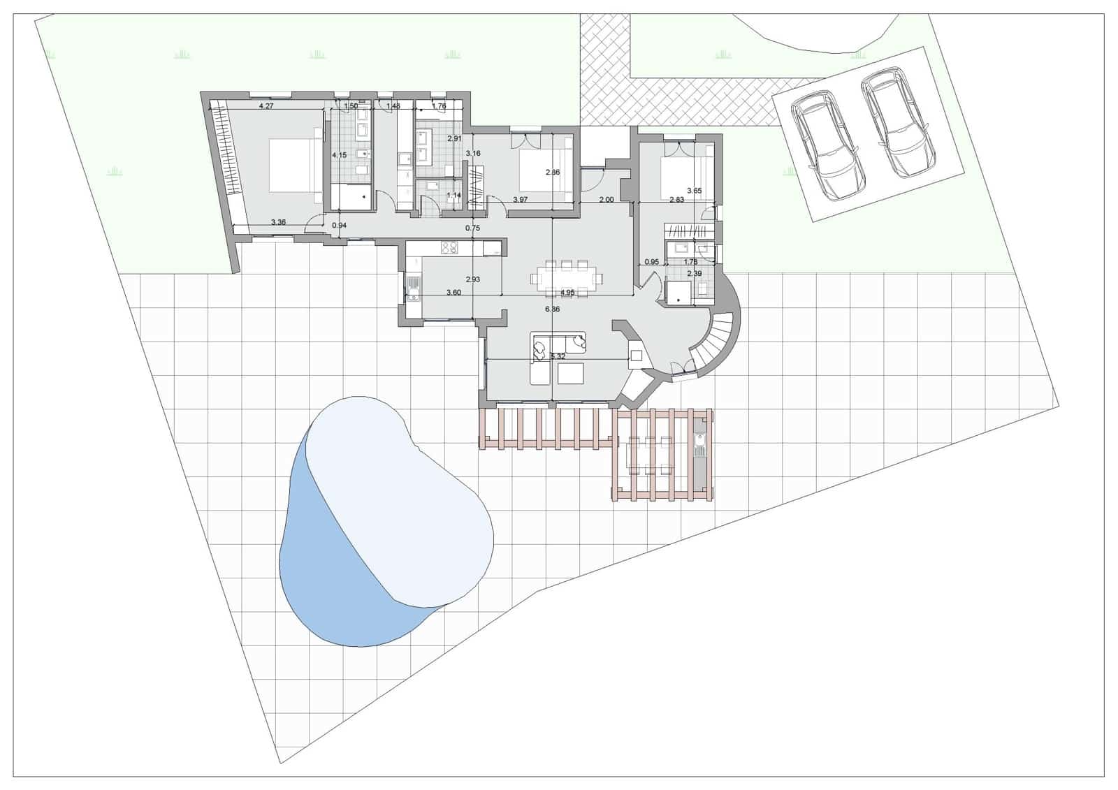 4 bedroom Villa for sale in Teulada with pool garage - € 2,795,000 (Ref: 9653113)