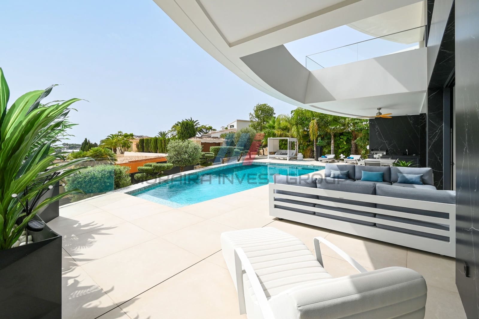 3 camera da letto Villa in vendita in Moraira con piscina garage - 2.100.000 € (Rif: 9679318)