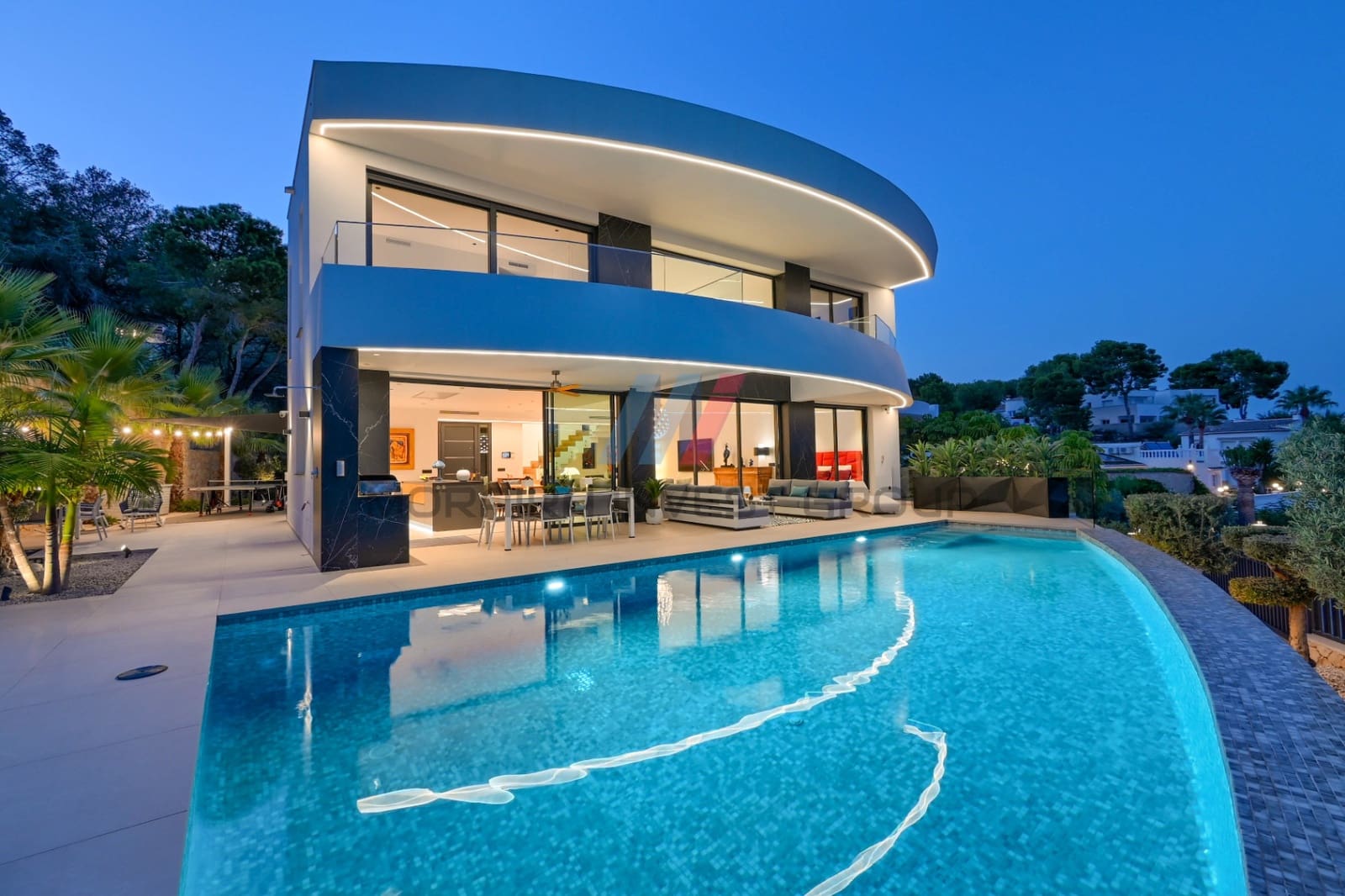 3 camera da letto Villa in vendita in Moraira con piscina garage - 2.100.000 € (Rif: 9679318)