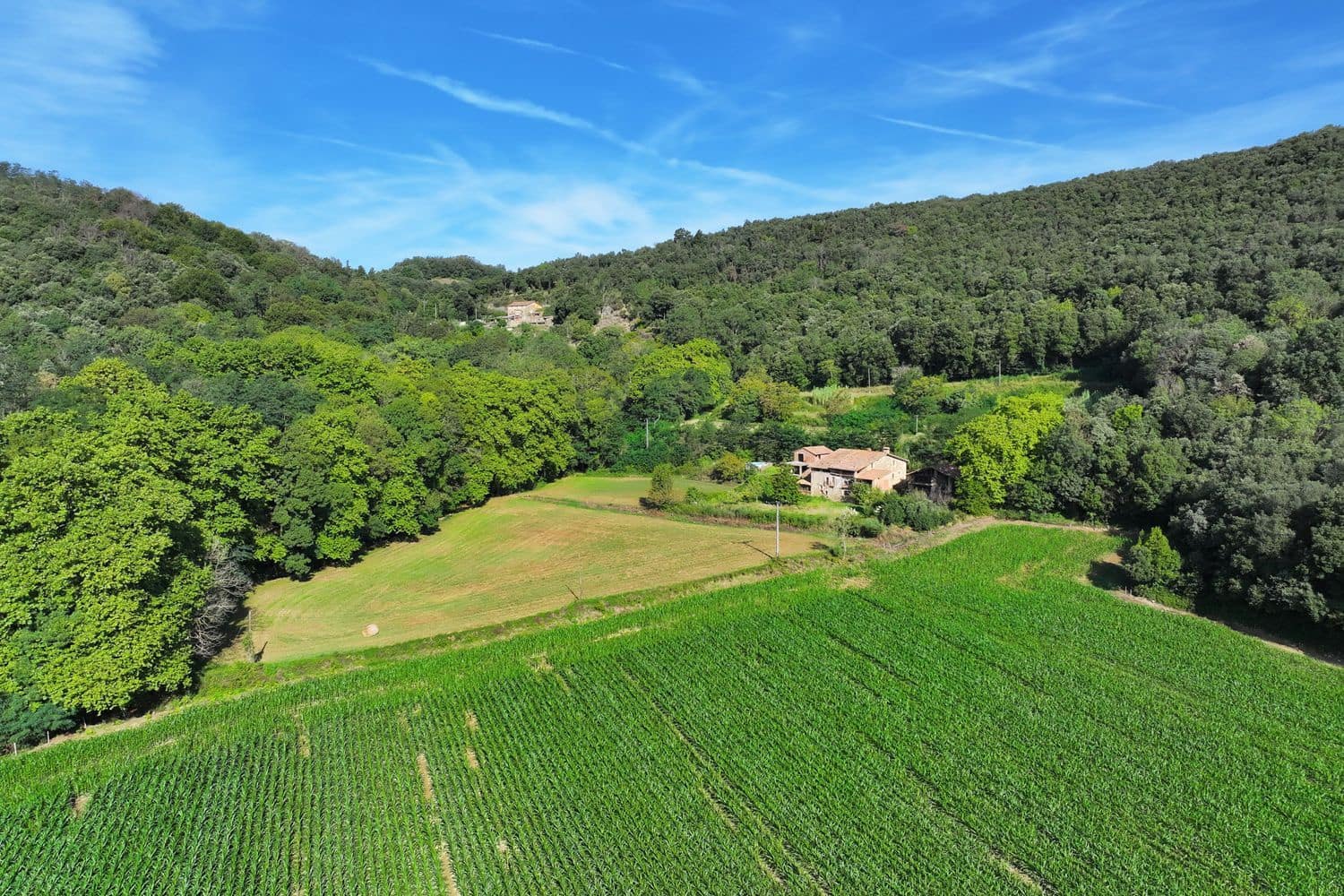 7 chambre Finca/Maison de Campagne à vendre à Santa Pau avec piscine garage - 450 000 € (Ref: 6098502)