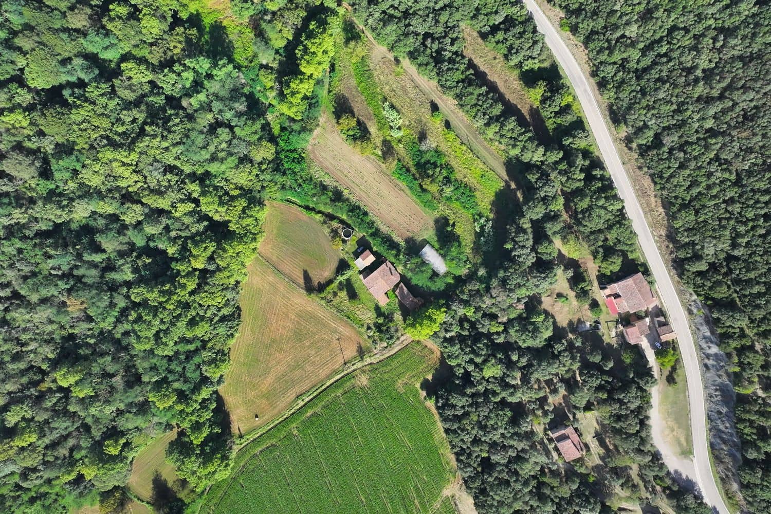 7 chambre Finca/Maison de Campagne à vendre à Santa Pau avec piscine garage - 450 000 € (Ref: 6098502)