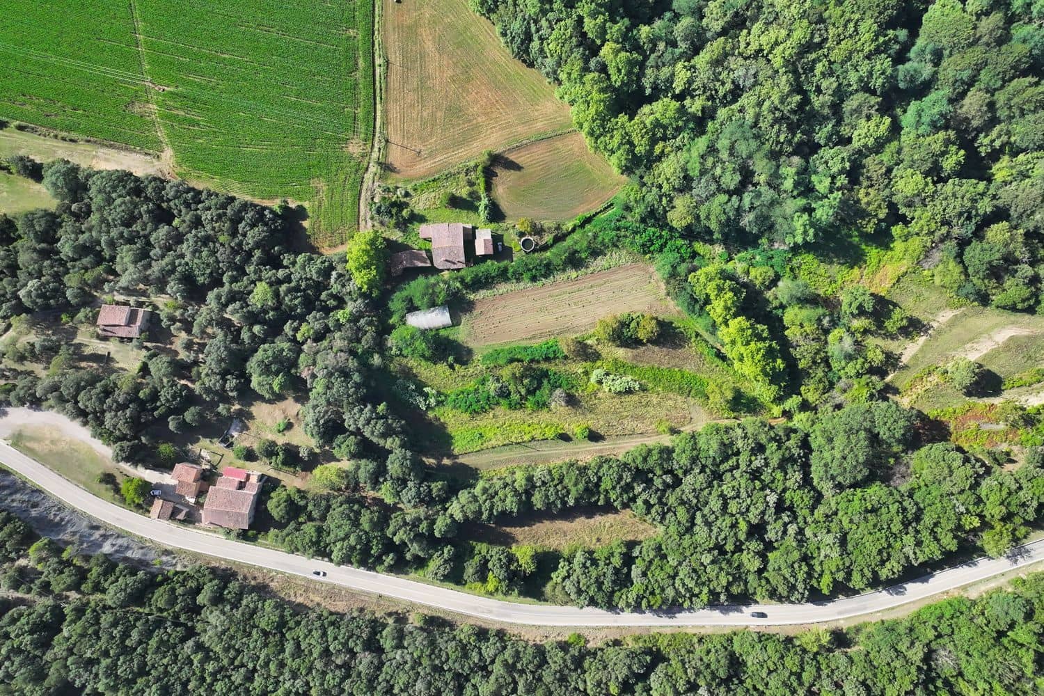 7 chambre Finca/Maison de Campagne à vendre à Santa Pau avec piscine garage - 450 000 € (Ref: 6098502)