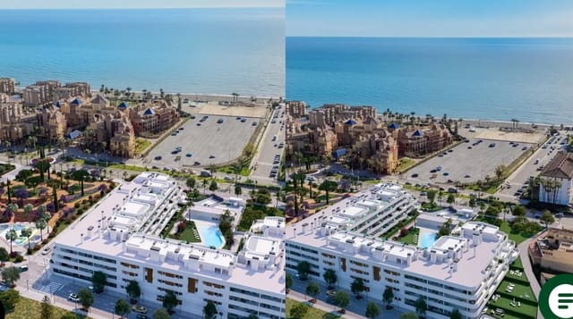 2 chambre Appartement à vendre à Torrox-Costa, Torrox avec piscine garage - 318 000 € (Ref: 9558845)