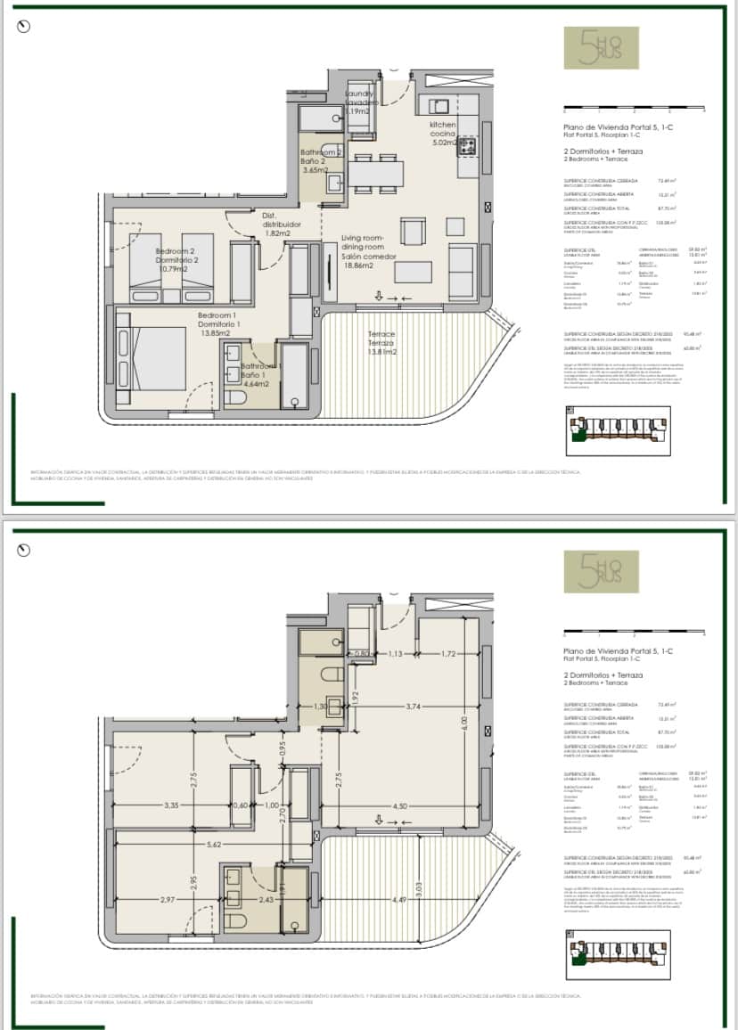 2 slaapkamer Appartement te koop in Torre del Mar met zwembad garage - € 371.000 (Ref: 9558846)