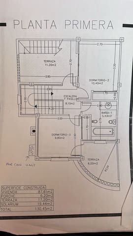 3 sypialnia Dom na sprzedaż w Las Filipinas z basenem garażem - 249 500 € (Ref: 9632761)
