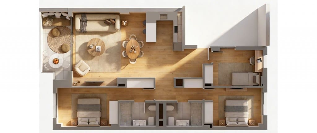 2 slaapkamer Appartement te koop in Palma de Mallorca - € 578.000 (Ref: 10009890)