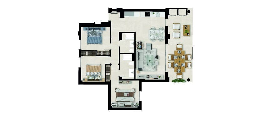 2 camera da letto Appartamento in vendita in Mijas con piscina - 314.000 € (Rif: 6656804)