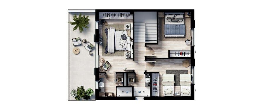 3 soveværelse Finca/Landehus til salg i Esporles med swimmingpool garage - € 750.000 (Ref: 8003244)