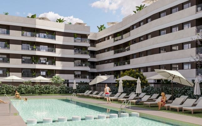 2 soveværelse Lejlighed til salg i Palma de Mallorca med swimmingpool - € 328.000 (Ref: 8571183)