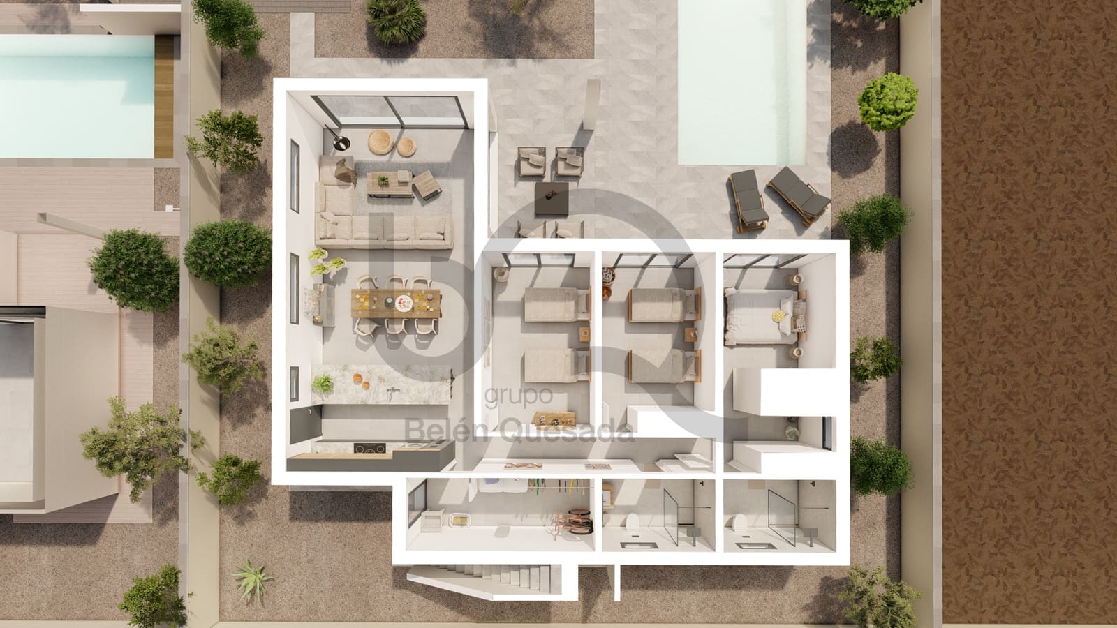 4 bedroom Villa for sale in Ciudad Quesada with pool - € 604,000 (Ref: 8782013)