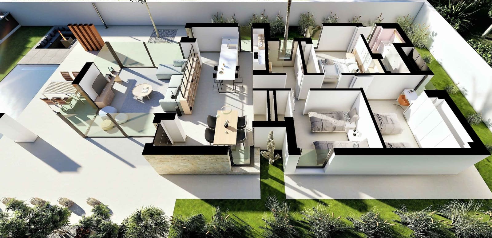 3 bedroom Villa for sale in San Fulgencio with pool - € 660,000 (Ref: 8820532)