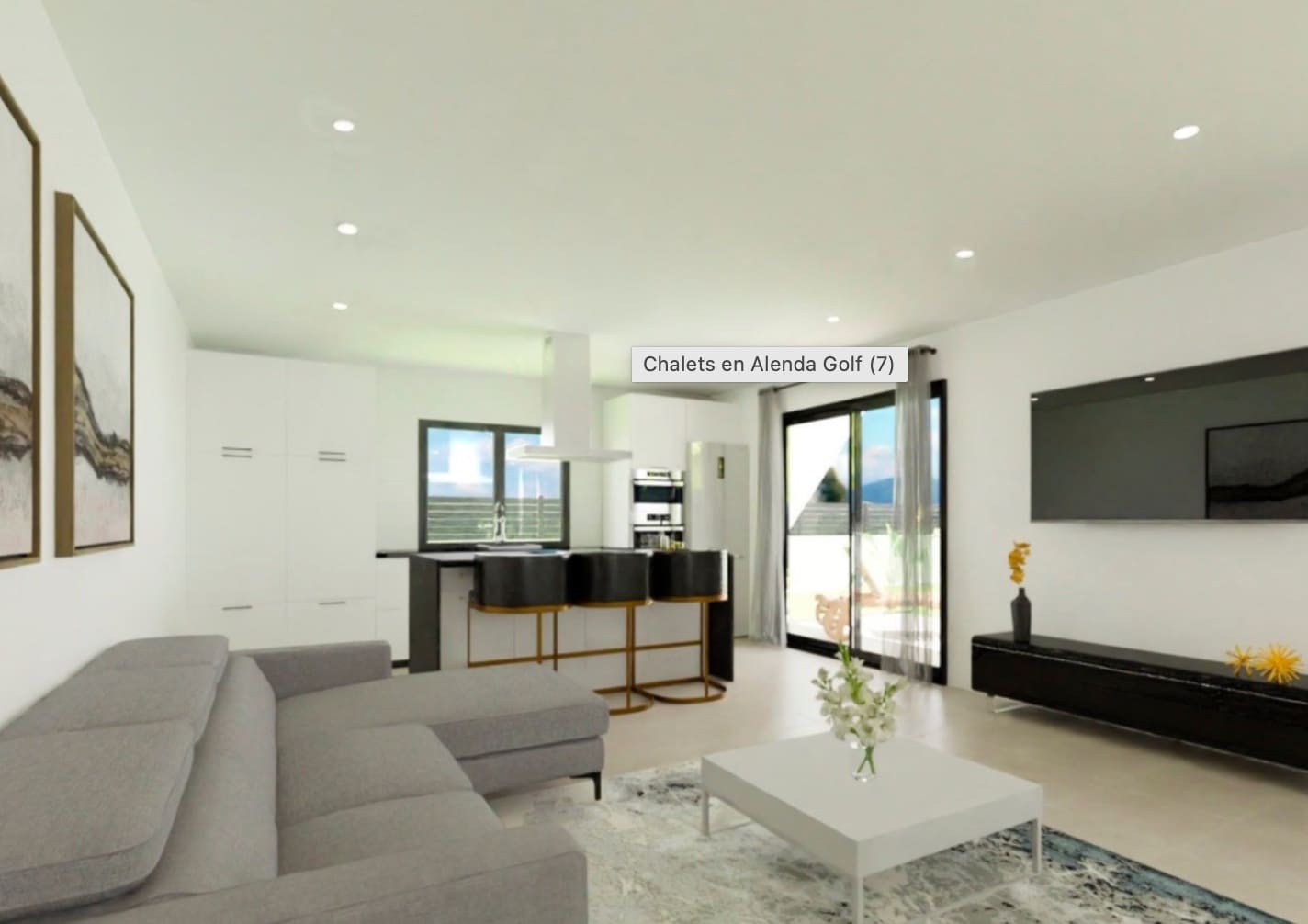 3 makuuhuone Huvila myytävänä paikassa Monforte del Cid mukana uima-altaan - 368 000 € (Ref: 8861925)