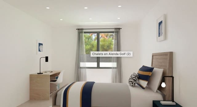 3 makuuhuone Huvila myytävänä paikassa Monforte del Cid mukana uima-altaan - 368 000 € (Ref: 8861925)