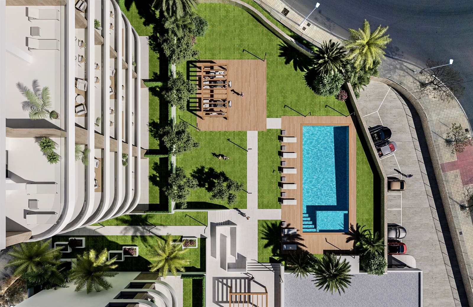 2 Zimmer Apartment zu verkaufen in La Villajoyosa / Vila Joiosa mit Pool - 345.000 € (Ref: 8861984)