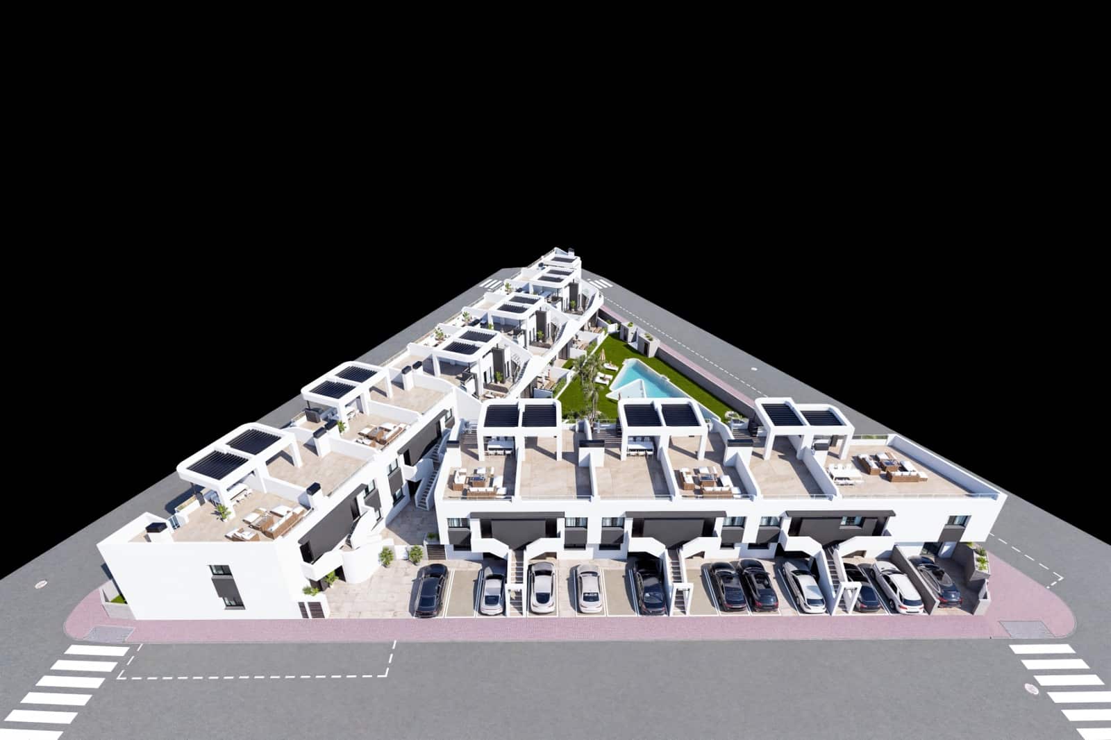 2 soveværelse Lejlighed til salg i San Fulgencio med swimmingpool - € 224.900 (Ref: 8949817)