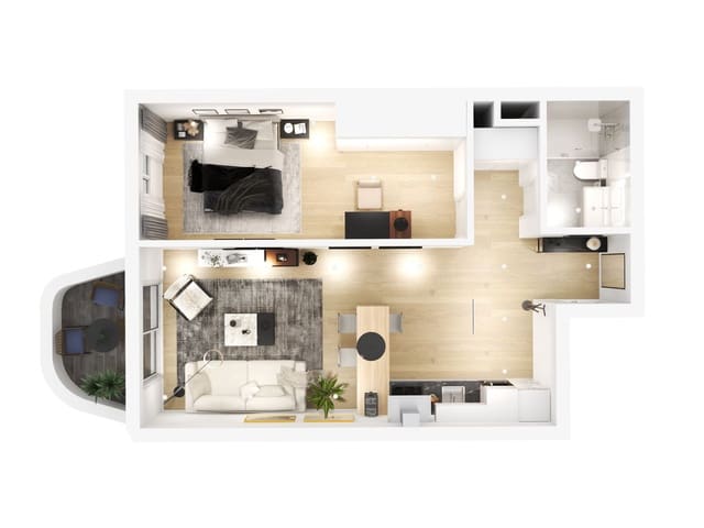 Apartamento de 2 habitaciones en Mijas Costa, Mijas en venta con piscina garaje - 265.000 € (Ref: 8827552)