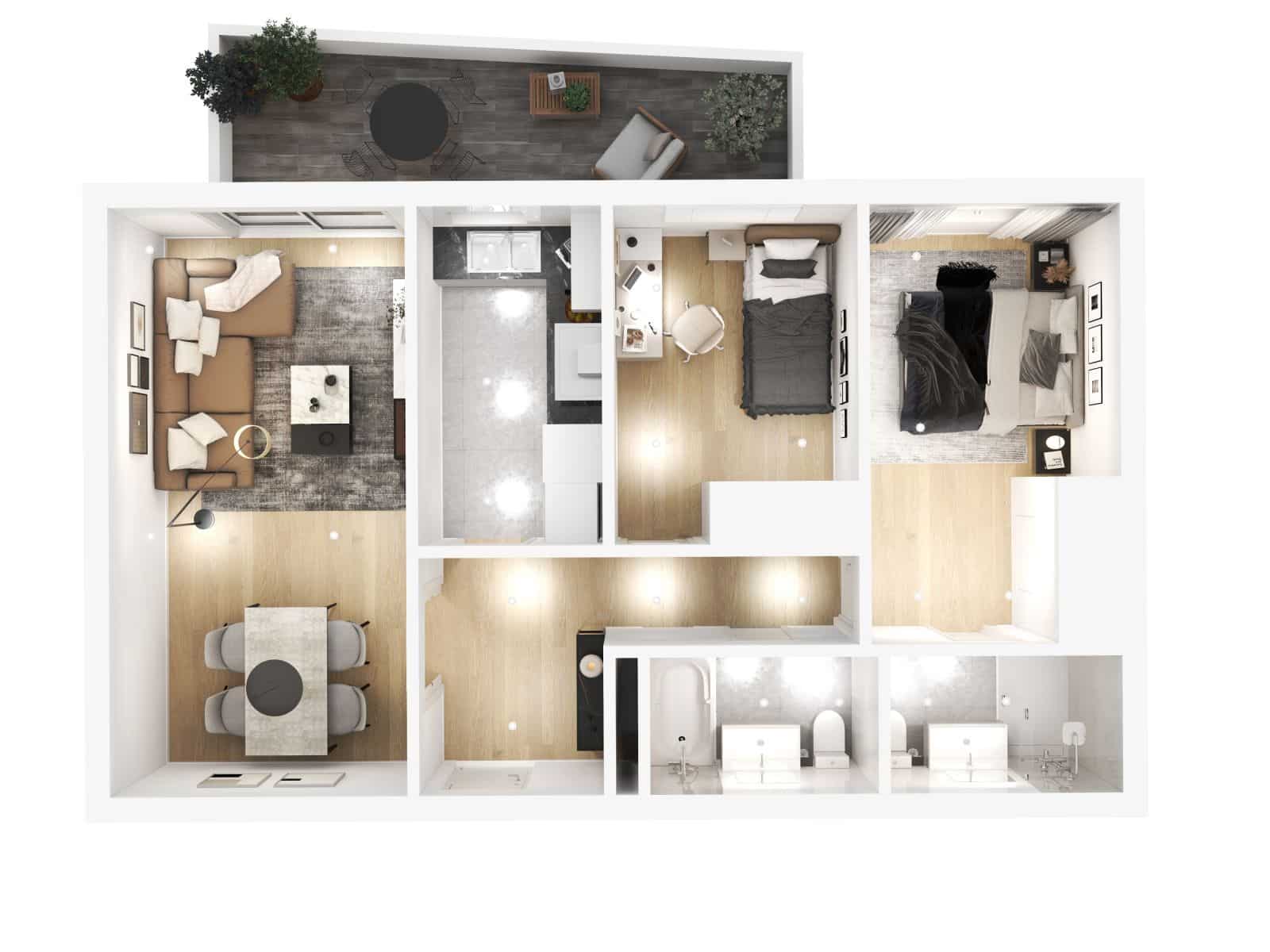 2 bedroom Apartment for sale in Mijas Costa with pool garage - € 265,000 (Ref: 8827552)