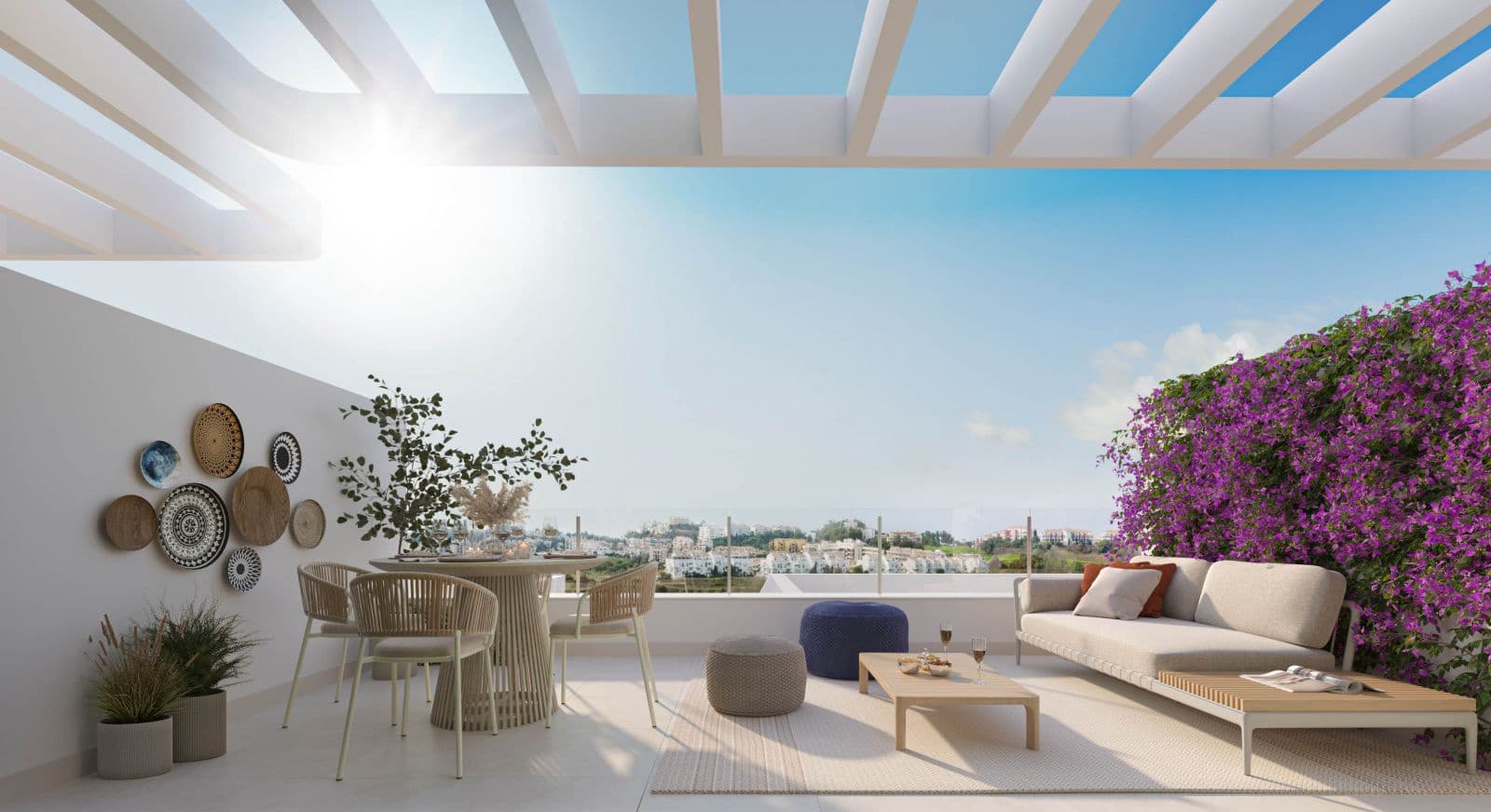 2 soveværelse Lejlighed til salg i Mijas Costa med swimmingpool garage - € 395.000 (Ref: 9012139)