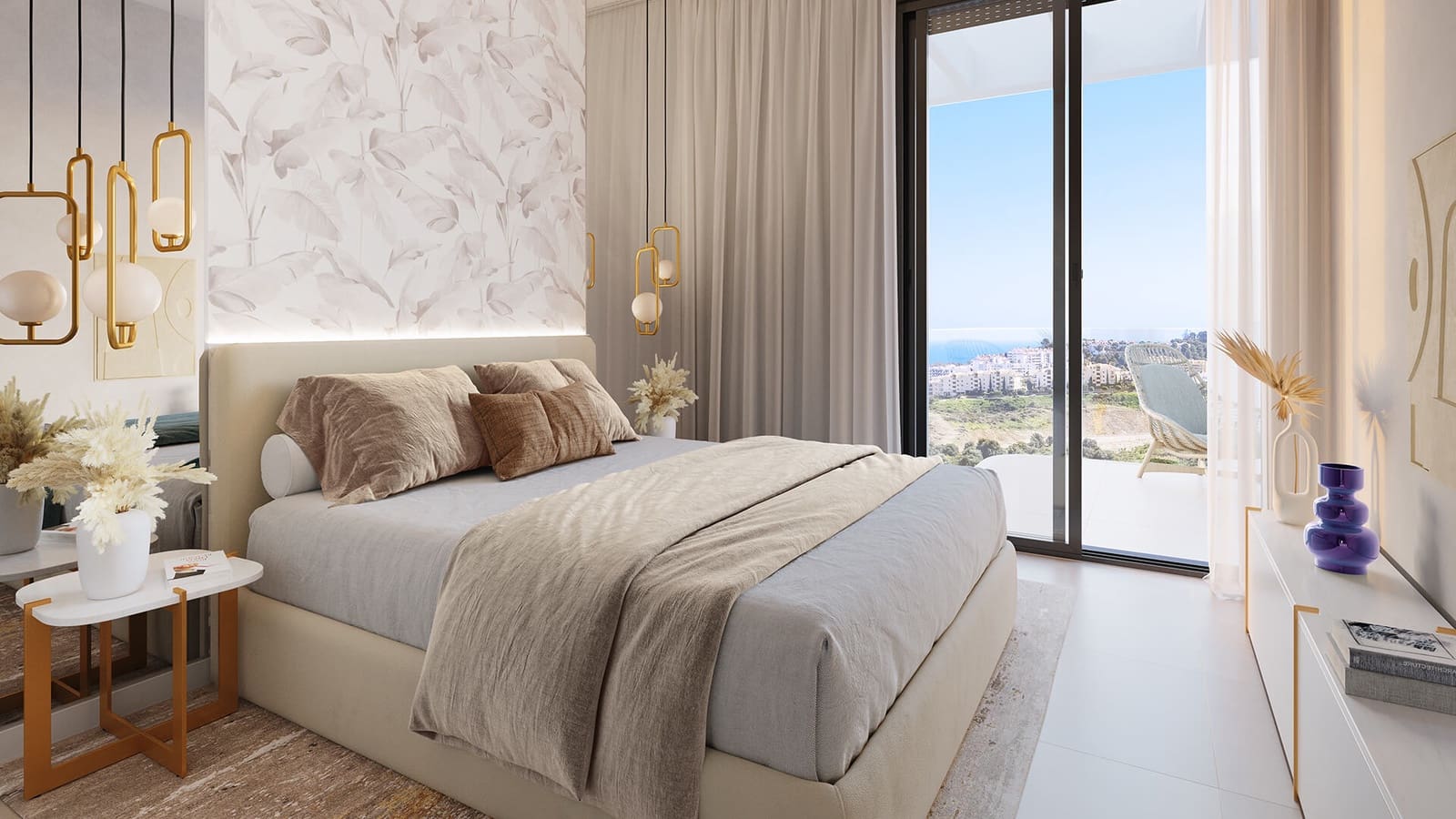 2 soveværelse Lejlighed til salg i Mijas Costa med swimmingpool garage - € 395.000 (Ref: 9012139)