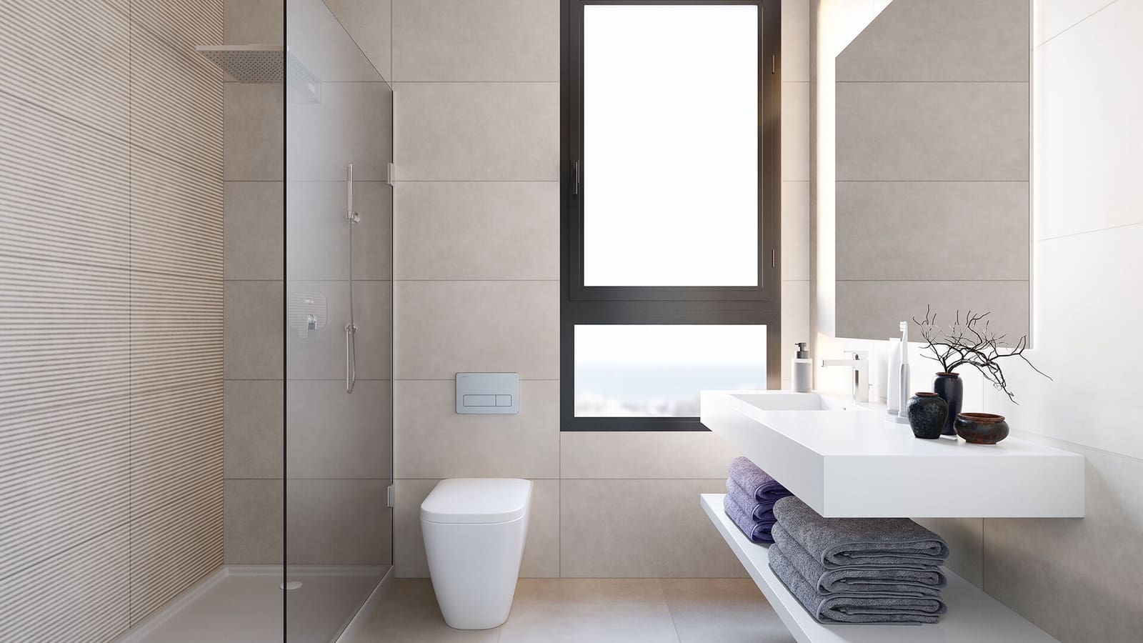 2 soveværelse Lejlighed til salg i Mijas Costa med swimmingpool garage - € 395.000 (Ref: 9012139)