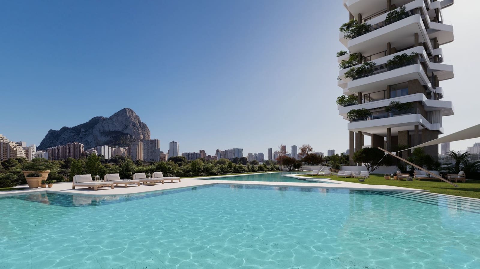 2 bedroom Apartment for sale in Calpe / Calp with pool garage - € 668,400 (Ref: 10017027)