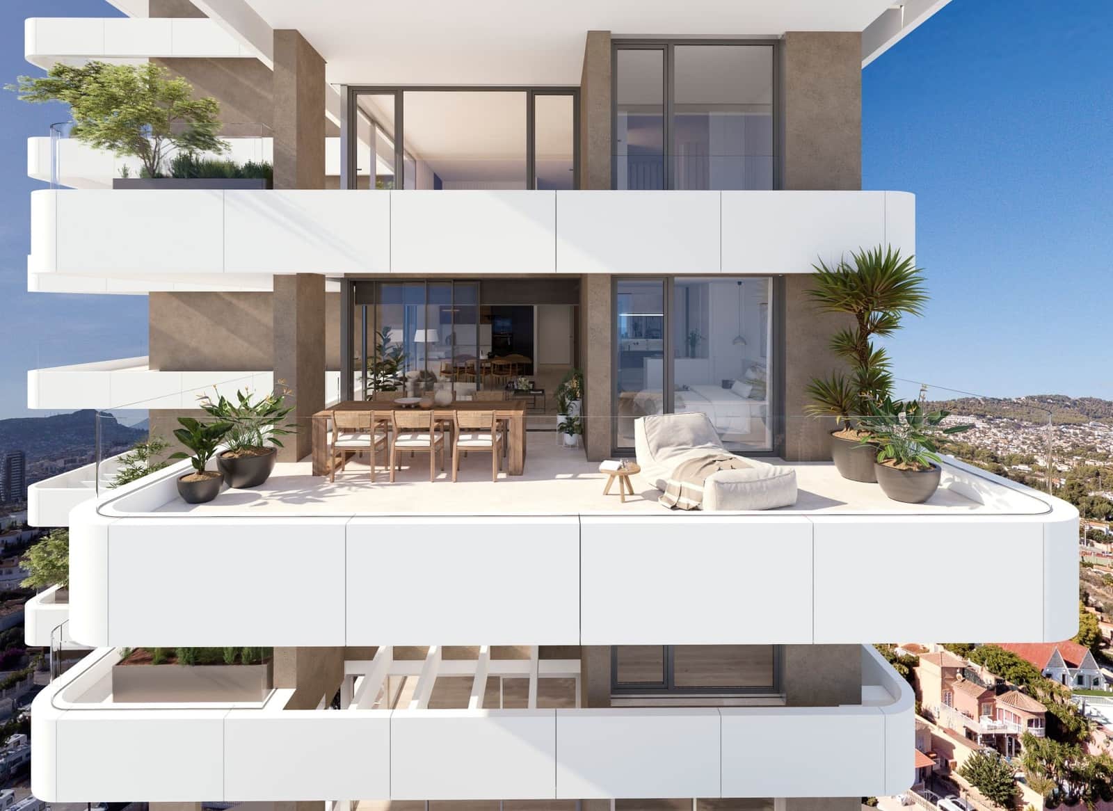 2 bedroom Apartment for sale in Calpe / Calp with pool garage - € 668,400 (Ref: 10017027)