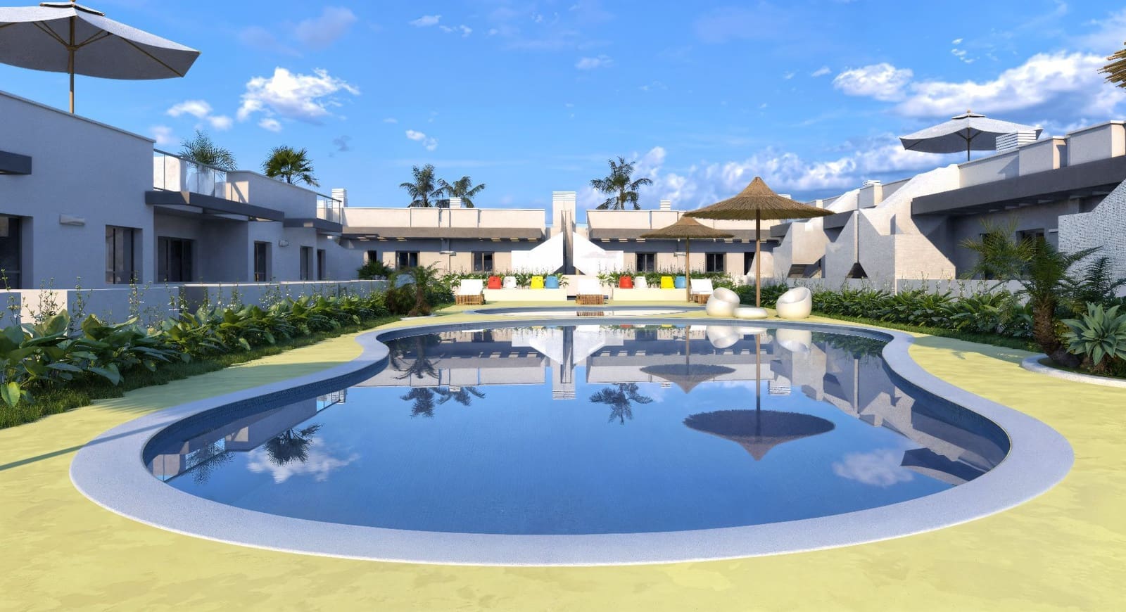 2 quarto Moradia Geminada para venda em El Vergel / Verger com piscina garagem - 275 000 € (Ref: 10048707)