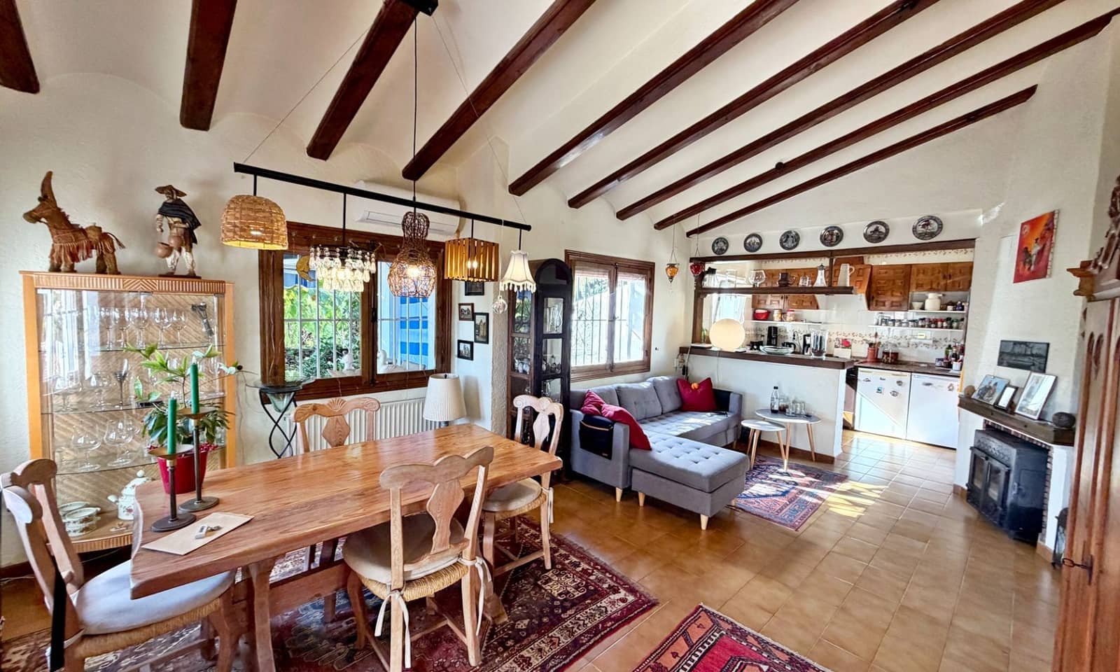 2 sypialnia Willa na sprzedaż w Pedreguer z basenem garażem - 259 000 € (Ref: 10063756)