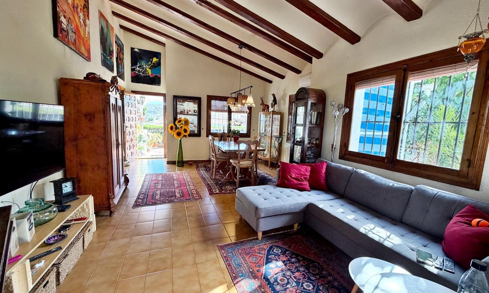 2 sypialnia Willa na sprzedaż w Pedreguer z basenem garażem - 259 000 € (Ref: 10063756)