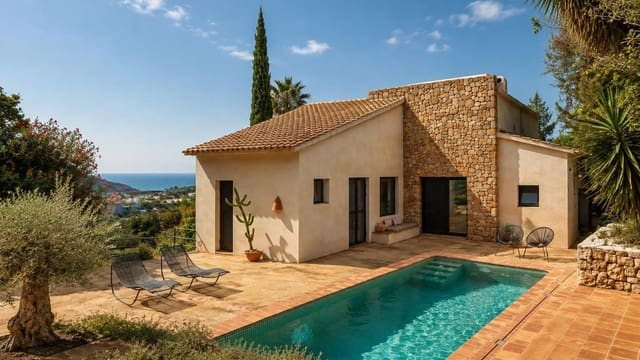 Chalet de 3 habitaciones en El Montgó, Dénia en venta con piscina - 880.000 € (Ref: 10164132)