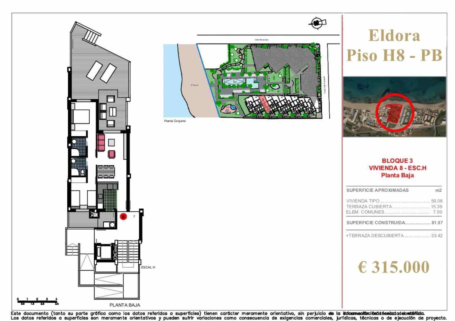 2 quarto Apartamento para venda em Denia com piscina - 285 000 € (Ref: 6465414)