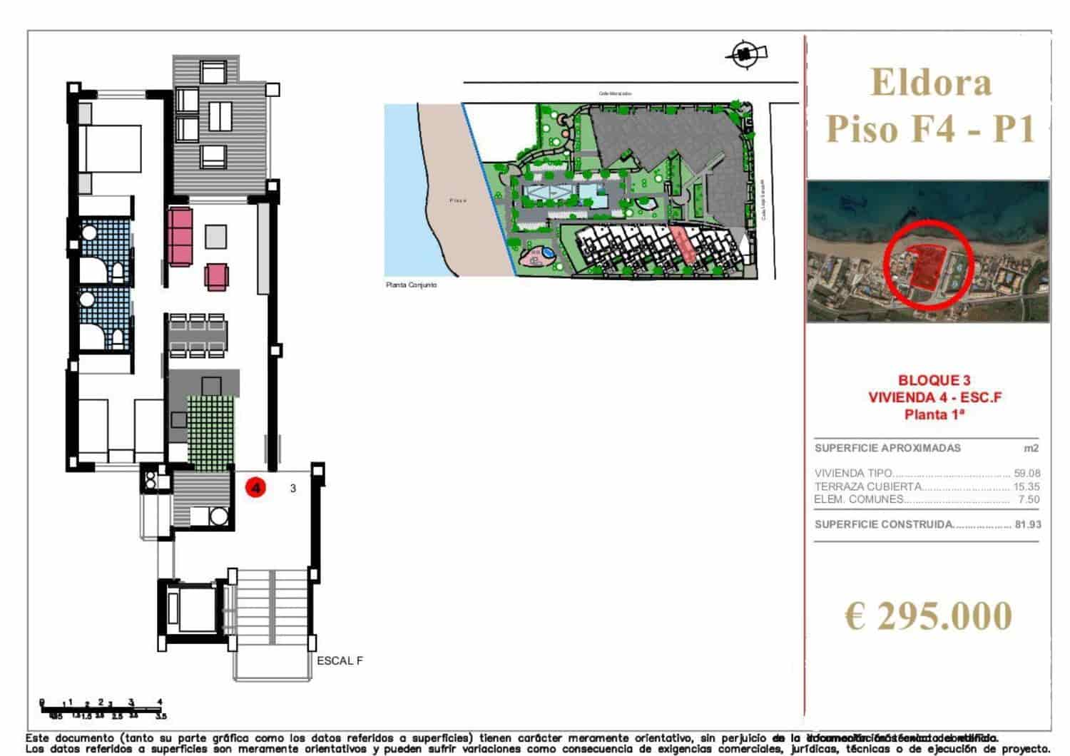 2 quarto Apartamento para venda em Denia com piscina - 285 000 € (Ref: 6465414)