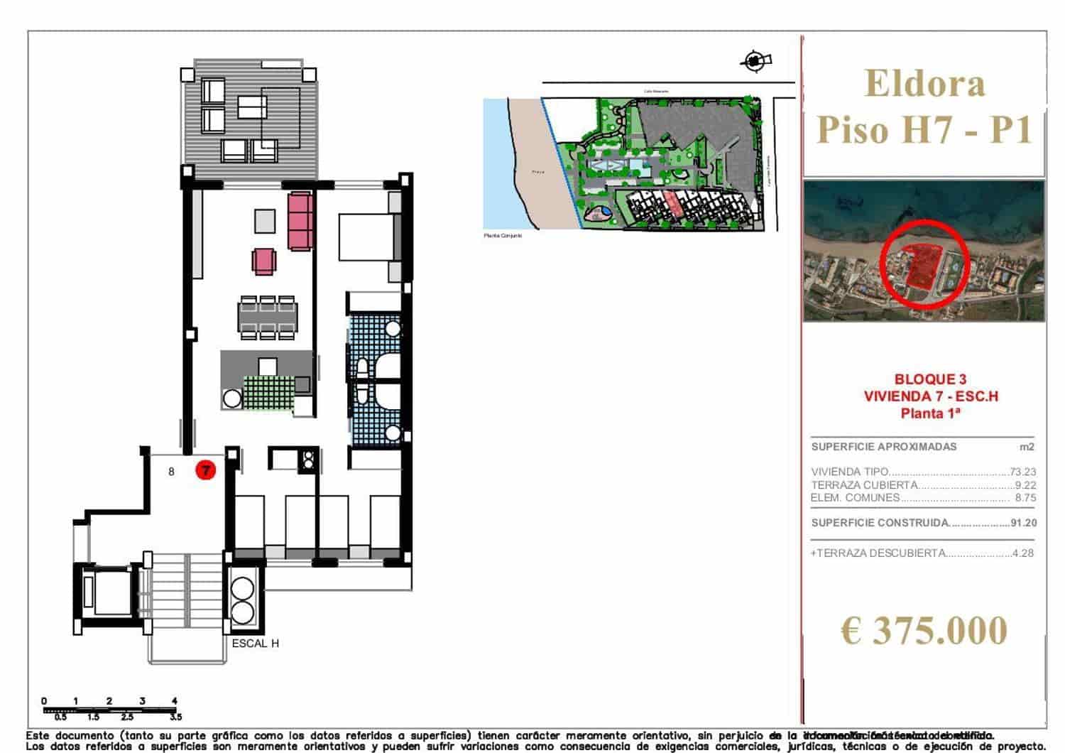 2 quarto Apartamento para venda em Denia com piscina garagem - 355 000 € (Ref: 6465414)