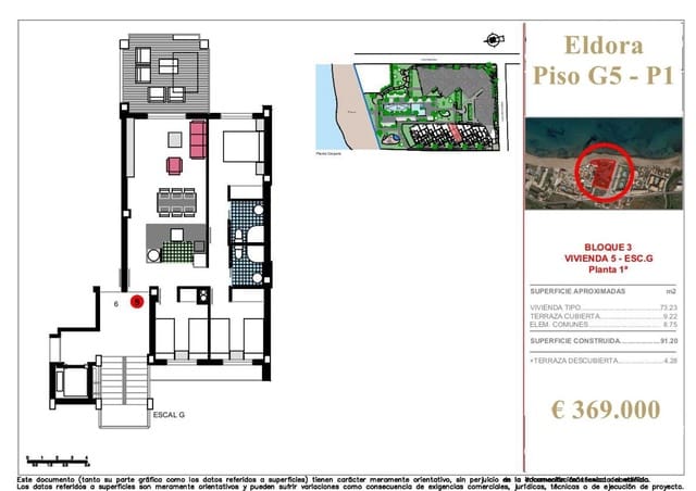 2 Zimmer Apartment zu verkaufen in L'Almadrava - L'Estanyó, Dénia mit Pool Garage - 355.000 € (Ref: 6465414)