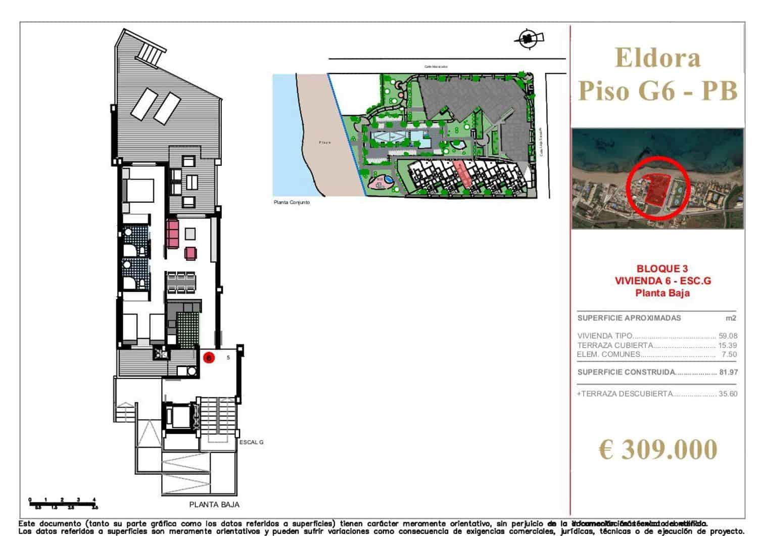 2 quarto Apartamento para venda em Denia com piscina garagem - 355 000 € (Ref: 6465414)