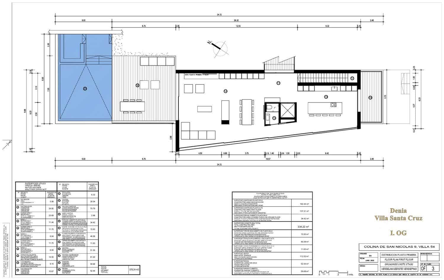 3 soveværelse Villa til salg i Denia med swimmingpool - € 2.455.559 (Ref: 7302257)
