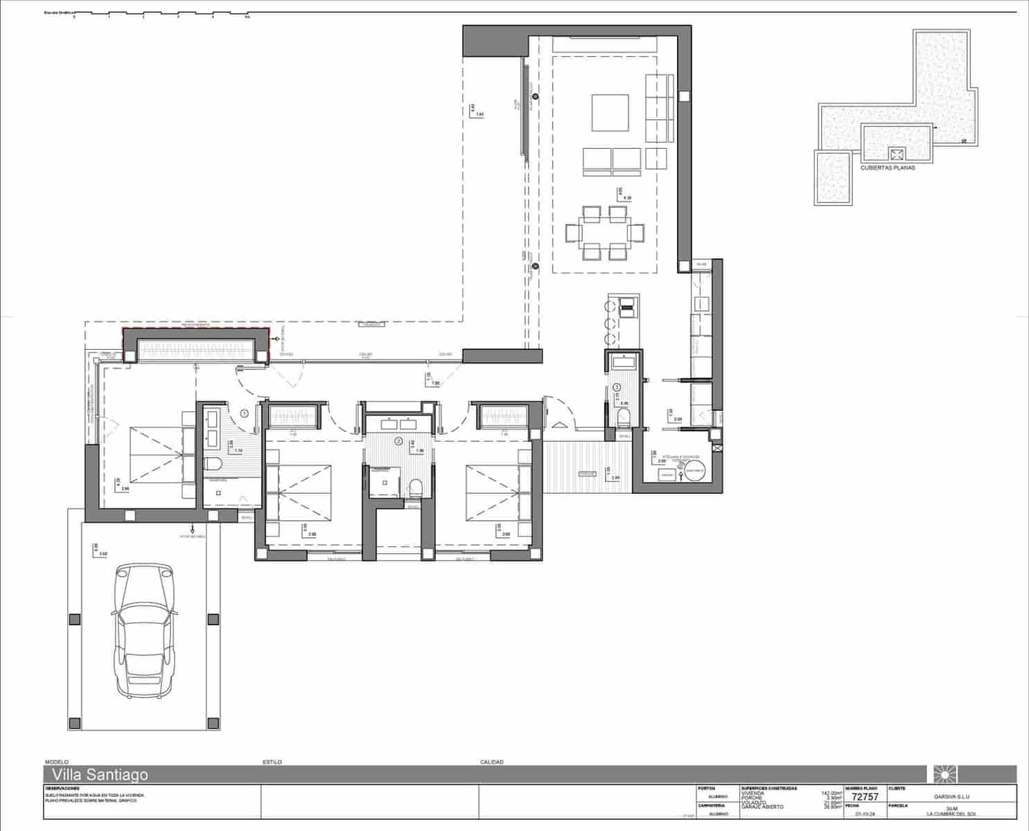 3 quarto Moradia para venda em Cumbre del Sol com piscina garagem - 1 375 000 € (Ref: 8061576)