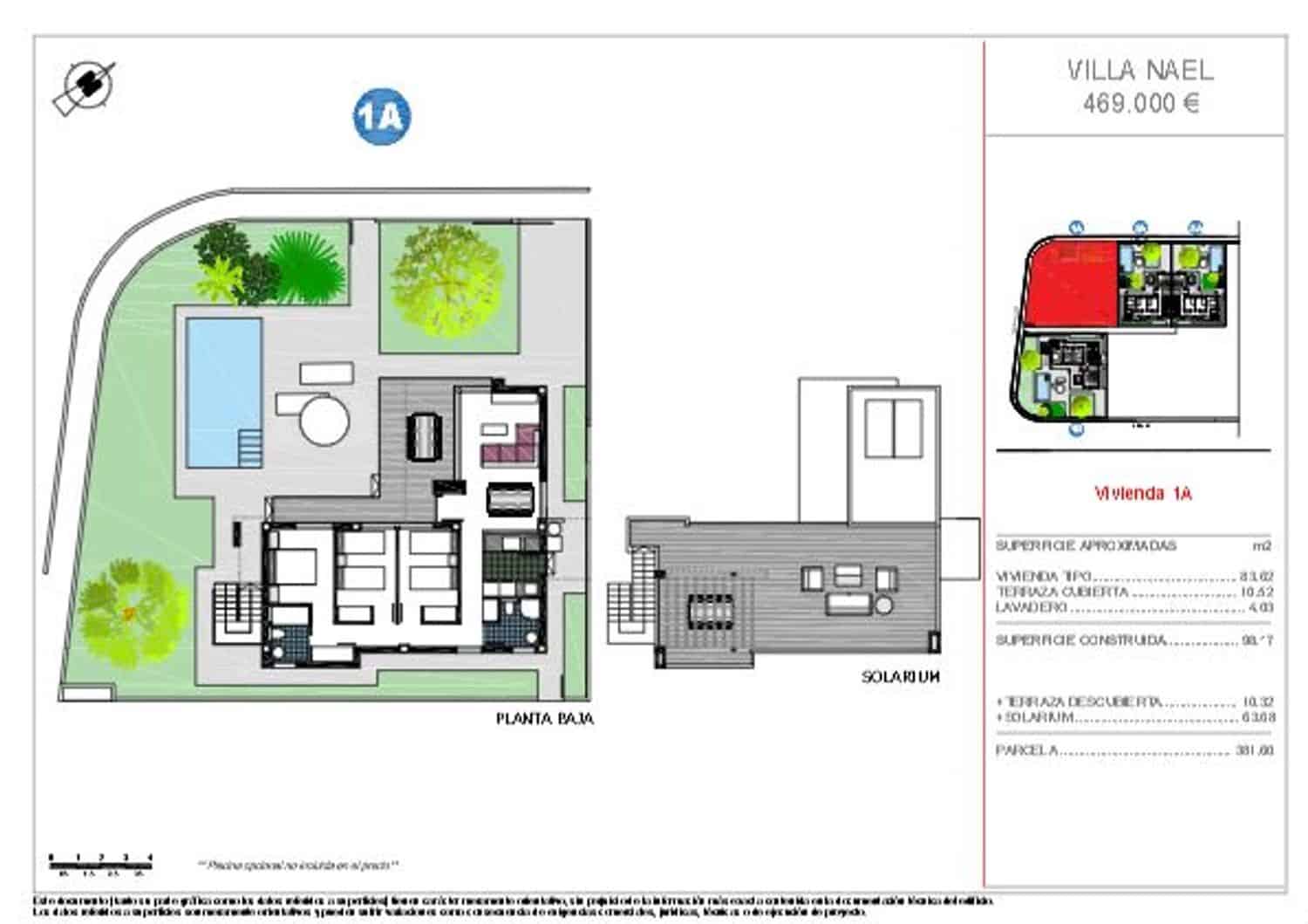 3 soveværelse Byhus til salg i Els Poblets med garage - € 415.000 (Ref: 8467580)