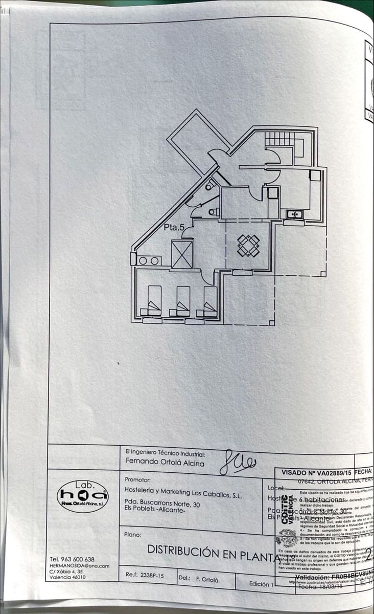 14 soverom Finca/Herregård til salgs i Els Poblets med svømmebasseng garasje - € 2 500 000 (Ref: 9294553)