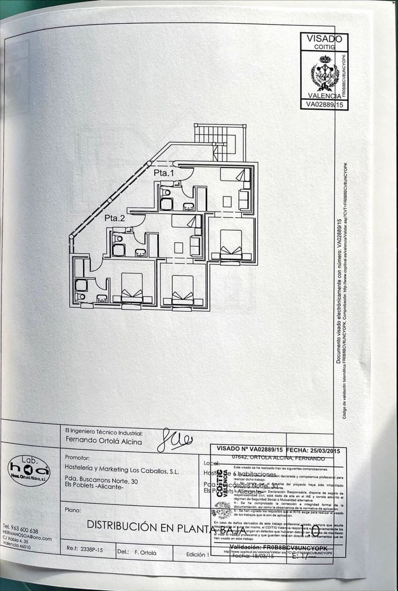 14 soverom Finca/Herregård til salgs i Els Poblets med svømmebasseng garasje - € 2 500 000 (Ref: 9294553)